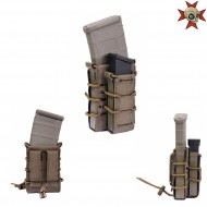 Double Decker Porta Caricatori Ranger Green Templars Gear (tg-fmr+p-rg)