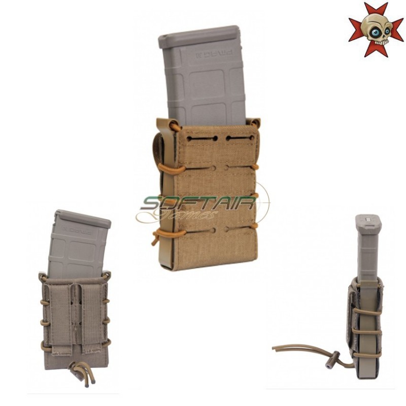 Porta Caricatore Fast Singolo Coyote Brown Templars Gear (tg-fmr-cb)
