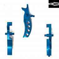 Speed Trigger Cnc M4-d Light Blue Retroarms (ra-6817)