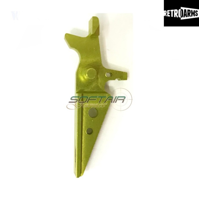 Speed Trigger Cnc M4-a Yellow Retroarms (ra-6803)