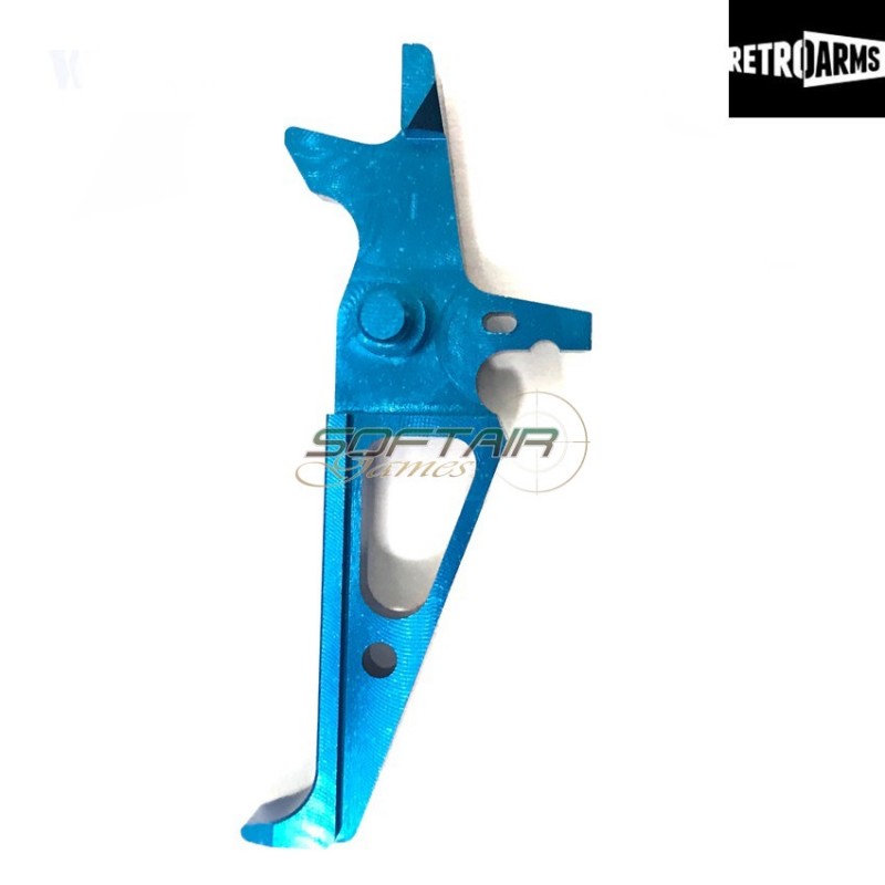 Speed Trigger Cnc M4-b Light Blue Retroarms (ra-6807)