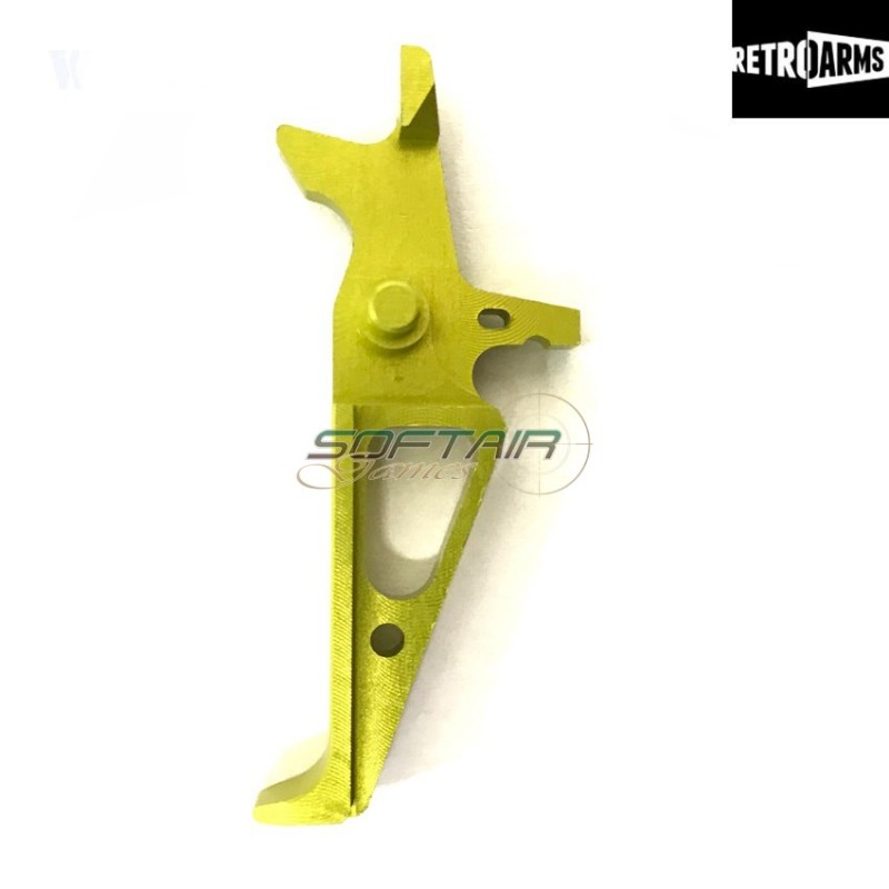 Speed Trigger Cnc M4-b Yellow Retroarms (ra-6808)