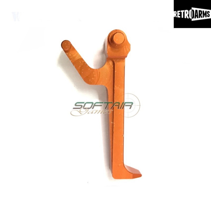 Speed Trigger Cnc Ak-b Orange Retroarms (ra-6787) Speed Trigger Cnc Ak-b Orange Retroarms (ra-6787)