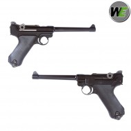 Gas Pistol Luger P08 Medium Black We (w-p08m)