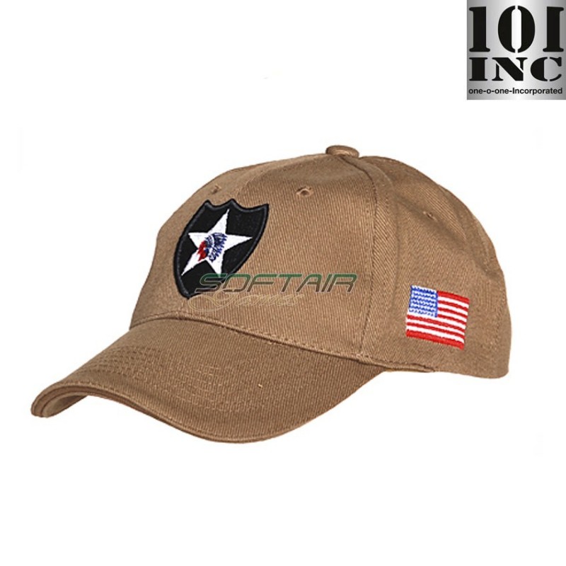 Cappello Baseball Infantry Tan 101 Inc (inc-215151-225-tan)