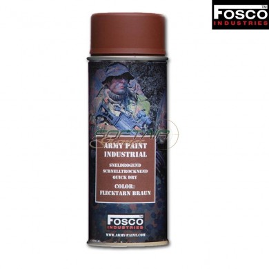 Spray Army Paint Flecktarn Braun Fosco Industries (fo-469312-flb)