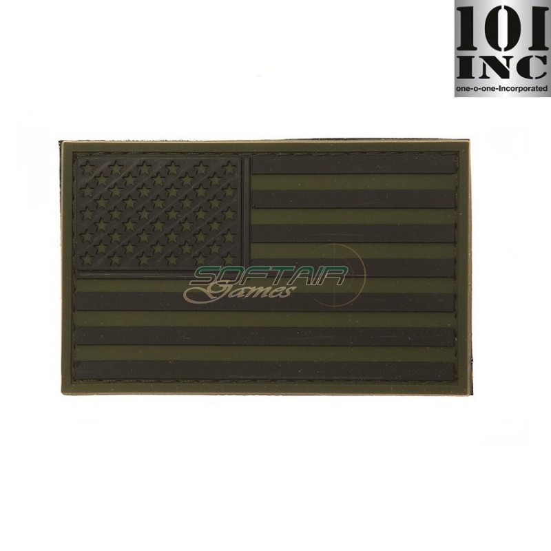 Patch 3d Pvc Usa Subdued Green 101 Inc (inc-11181) Patch 3d Pvc Usa Subdued Green 101 Inc (inc-11181)