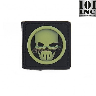 Patch 3d Pvc Ghost Black 101 Inc (inc-444100-3500)