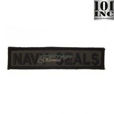 Patch Ricamata Navy Seals Green/black 101 Inc (inc-442315-3213)