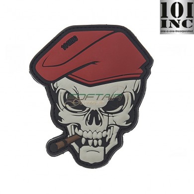 Patch 3d Pvc Skull Sigar Color 101 Inc (inc-444180-3831)