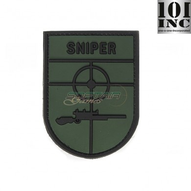 Patch 3d Pvc Sniper Green 101 Inc (inc-444100-3532)