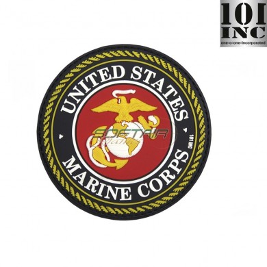 Patch 3d Pvc United States Marine Corps Red 101 Inc (inc-444130-5091)