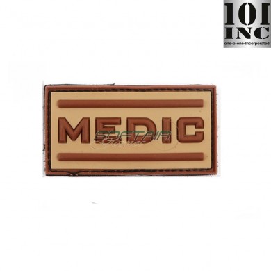 Patch 3d Pvc Medic Desert 101 Inc (inc-444100-3548-de)