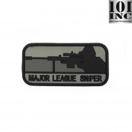 Patch 3d Pvc Major League Sniper Dark 101 Inc (inc-444110-3551)