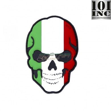 Patch 3d Pvc Skull Italy 101 Inc (inc-444130-5006)