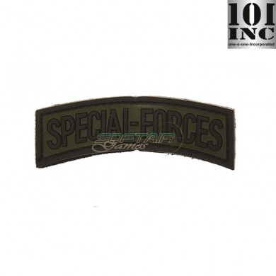 Patch 3d Pvc Special Force Green/black 101 Inc (inc-444120-3526)
