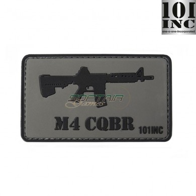 Patch 3d Pvc M4 Cqbr Grey 101 Inc (inc-444130-3753)