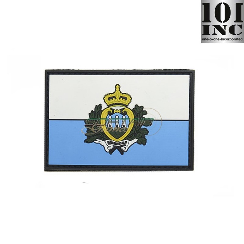 Patch 3d Pvc San Marino Color 101 Inc (inc-15058)