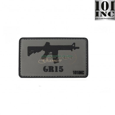 Patch 3d Pvc Gr15 Grey 101 Inc (inc-444130-3759)