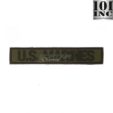 Patch 3d Pvc Us Marines Green/black 101 Inc (inc-444120-3528)