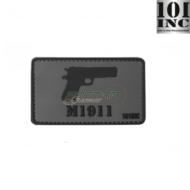 Patch 3d Pvc M1911 Grey 101 Inc (inc-444120-3528)