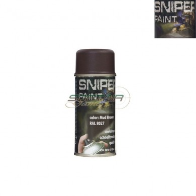 Army Spray 150ml Brown Sniper Paint (sp-469313-br)