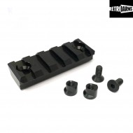 Keymod Rail Cnc 55mm Black Retroarms (ra-6689) Keymod Rail Cnc 55mm Black Retroarms (ra-6689)
