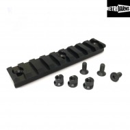 Keymod Rail Cnc 95mm Black Retroarms (ra-6690) Keymod Rail Cnc 95mm Black Retroarms (ra-6690)