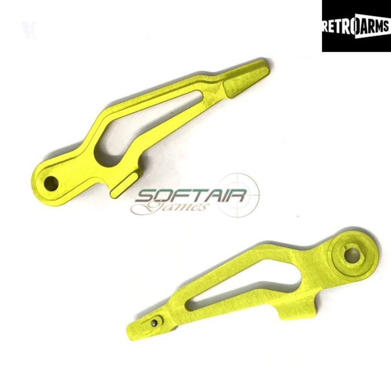 Fire Selector Cnc Ak-a Yellow Retroarms (ra-6900)