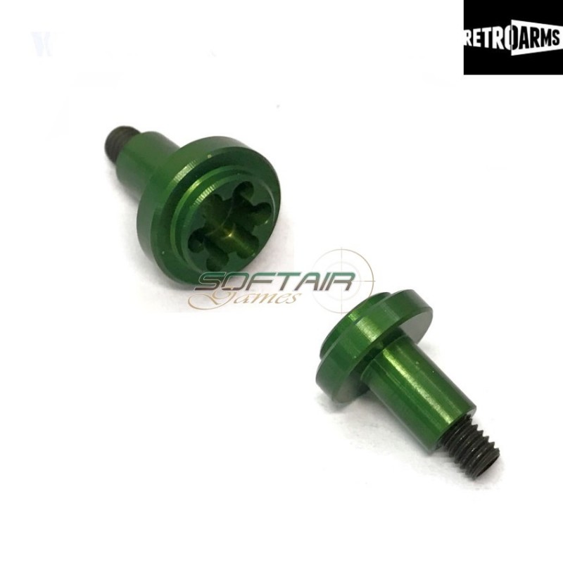 Vite Cnc Green Per Selettore Ak-a Retroarms (ra-6487)