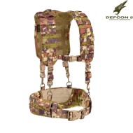 Load Bearing Belt With Harness Vegetato Italian Defcon 5 (d5-2029-vi) Load Bearing Belt With Harness Vegetato Italian Defcon 5 (d5-2029-vi)