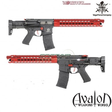 Fucile Elettrico Avalon Leopard Keymod Red Vfc (av1-m4lopmrd01)