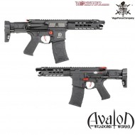 Rifle Electric Avalon Leopard Keymod Cqb Vfc (av1-m4lopsbk01)