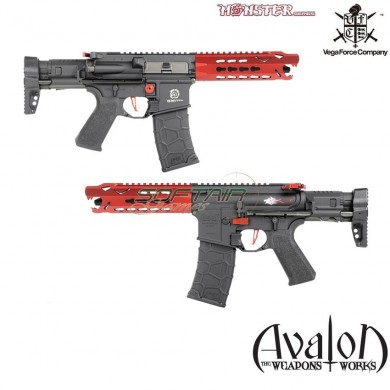 Fucile Elettrico Avalon Leopard Keymod Cqb Red Vfc (av1-m4lopsrd01)