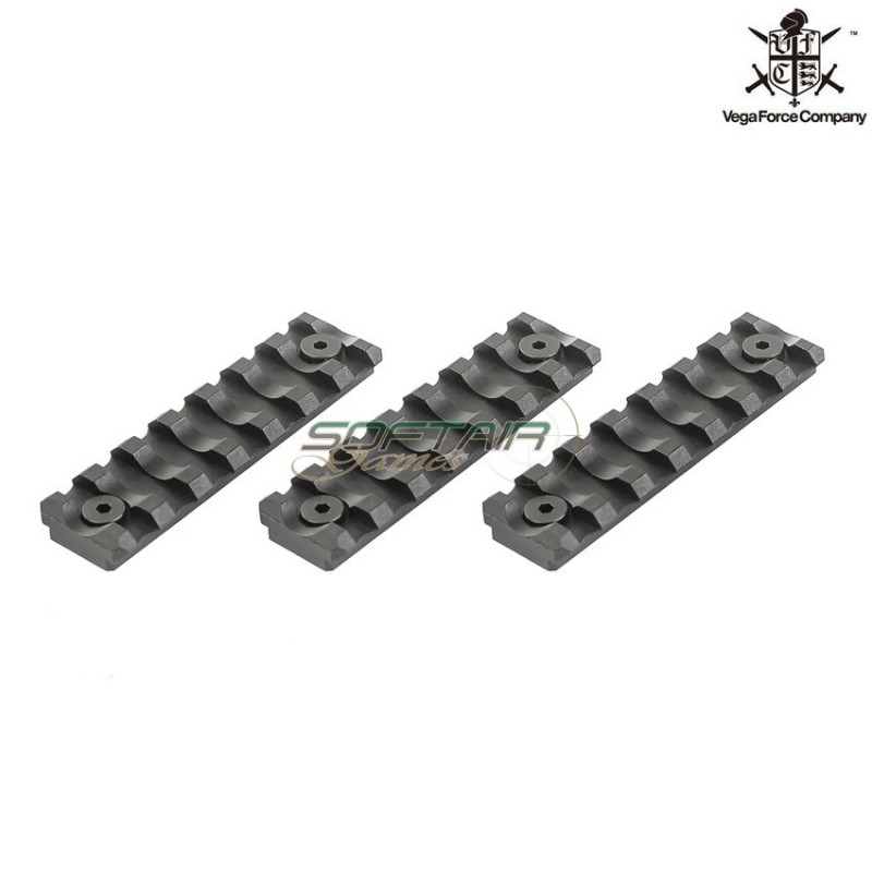 Keymod Rail Section 3 Pezzi Da 7 Slot Black Vfc (vf9-mwskmbk03) Keymod Rail Section 3 Pezzi Da 7 Slot Black Vfc (vf9-mwskmbk03)