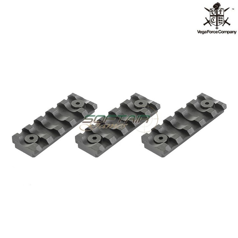 Keymod Rail Section 3 Pieces Of 5 Slot Black Vfc (vf9-mwskmbk02) Keymod Rail Section 3 Pieces Of 5 Slot Black Vfc (vf9-mwskmbk02)