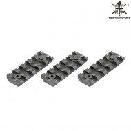 Keymod Rail Section 3 Pezzi Da 5 Slot Black Vfc (vf9-mwskmbk02) Keymod Rail Section 3 Pezzi Da 5 Slot Black Vfc (vf9-mwskmbk02)