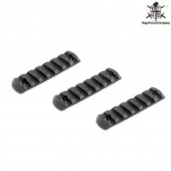 LC Rail Section 3 Pezzi Da 7 Slot Black Vfc (vf9-mwsmlbk03)