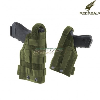 Universal Holster Ambidextrous Molle Olive Drab Defcon 5 (d5-gs05-od)