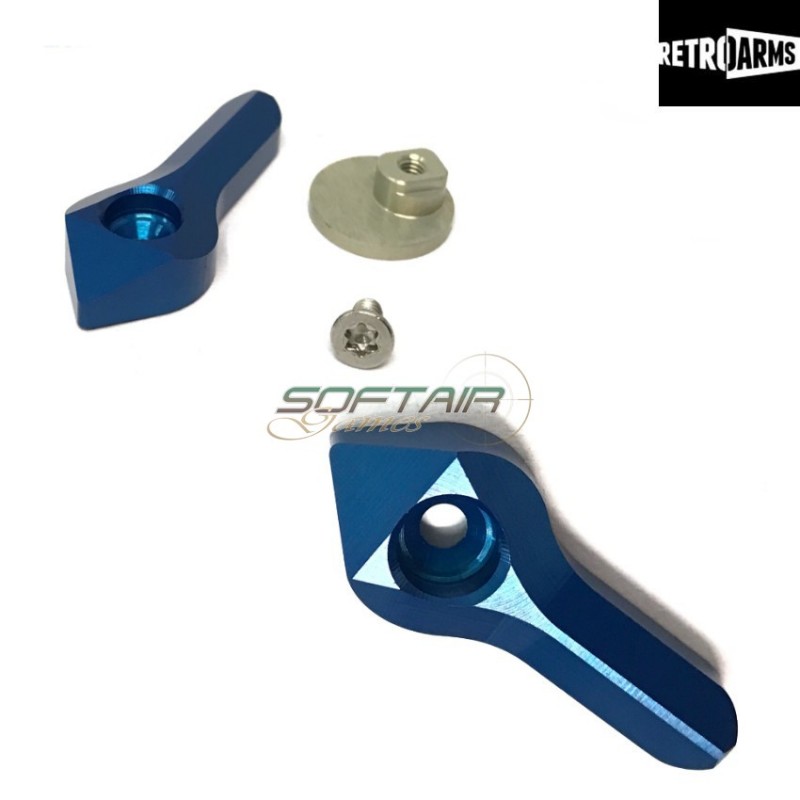 Fire Selector Cnc M4-c Blue Retroarms (ra-6858)