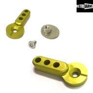 Fire Selector Cnc M4-a Yellow Retroarms (ra-6845)