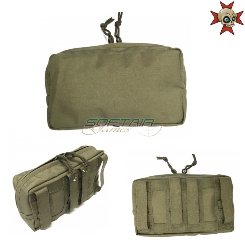 Horizontal Cargo Utility Large Pouch Ranger Green Templar's Gear (tg-ca-l-rg)