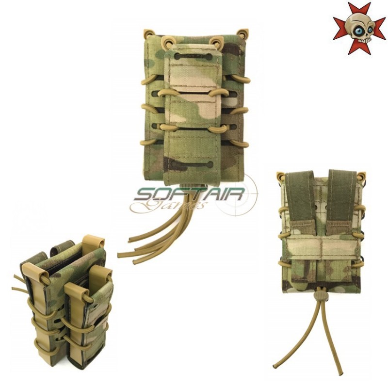 Double Decker Magazine Pouch Multicam Templars Gear (tg-fmr+p-mc)