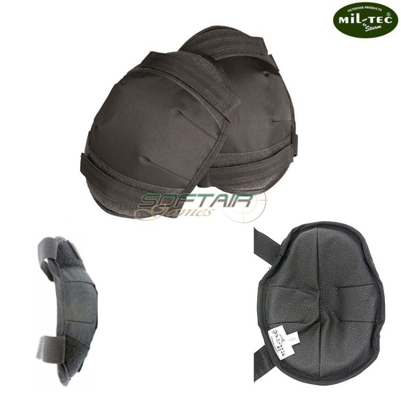 Set Knee Pad Soft Black Mil-tec (16233002)