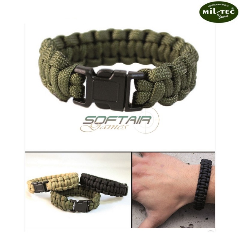 Bracciale Paracord Verde Mil-tec (16370201)