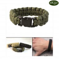 Bracciale Paracord Verde Mil-tec (16370201) Bracciale Paracord Verde Mil-tec (16370201)