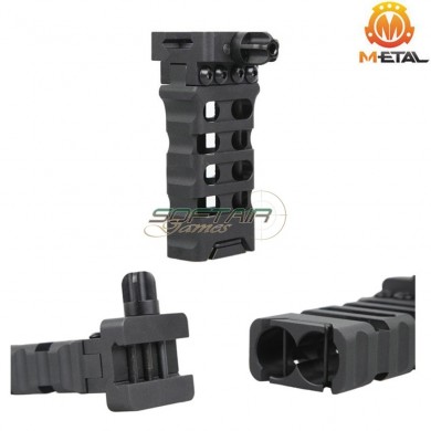 Grip Qd Vtac Style Vertical Type A Black Metal® (me06001-bk)