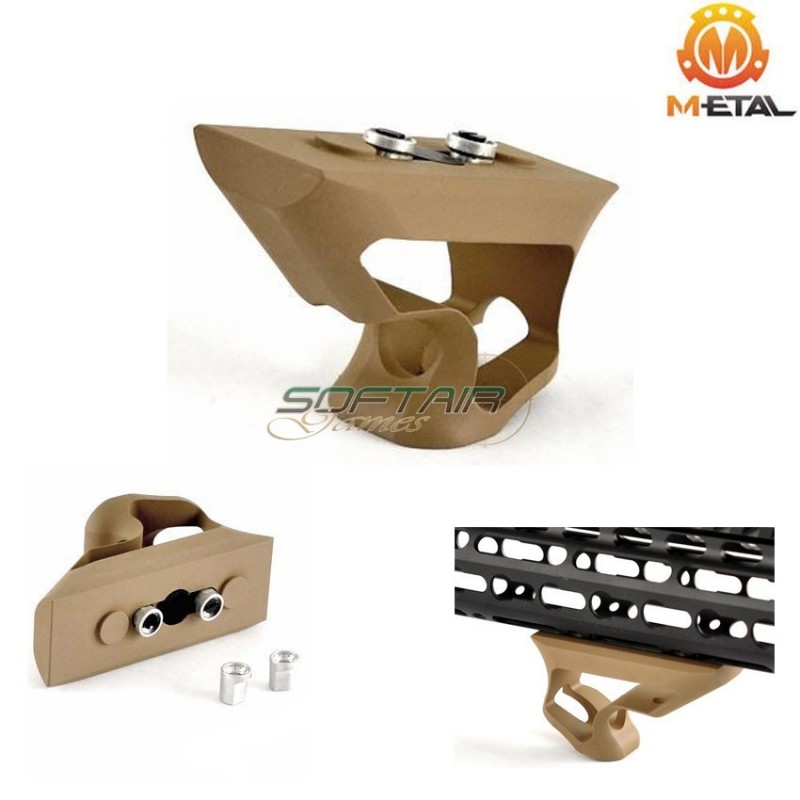 Grip Keymod System Short Angled Dark Earth Metal® (me06004-de)