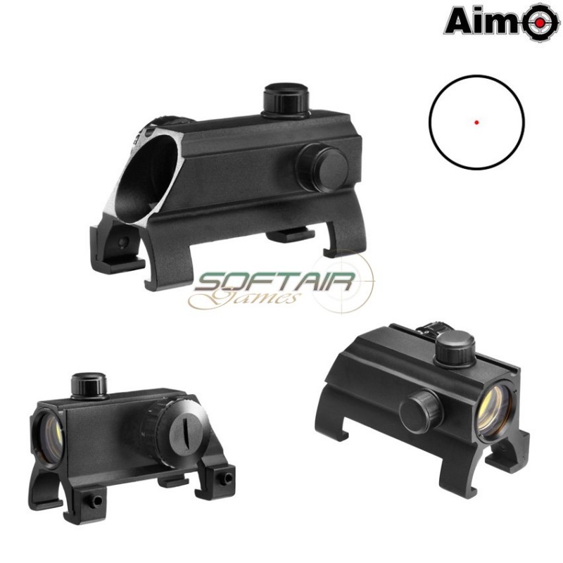 Mp5 Red Dot Sight Black Aim-o (ao3016-bk)
