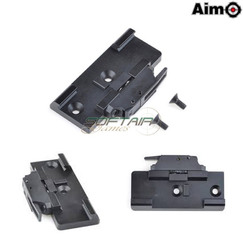 Qd Mount For Srs 1x38 Red Dot Black Aim-o (ao1767-bk)